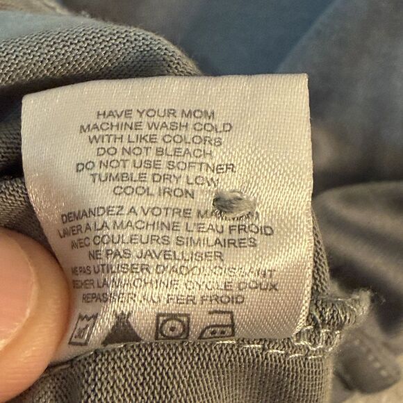 Travis Mathew Mens Polyester Blend Short Sleeve Golf Polo Shirt SZ L Gray Hatch - Picture 6 of 8